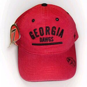 Georgia Bulldogs Mens Zephyr Bill Logo Strapback hat cap New Tags Ncaa